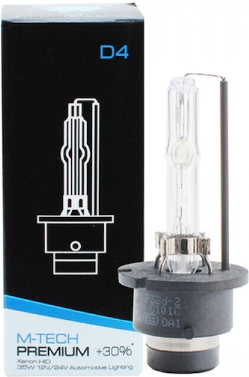 M-Tech Лампи Автомобила & Мотоциклета Premium +30% HID Xenon 8000K D4S Ксенон 8000К Хладно бяло 12V / 24V 35W 1бр
