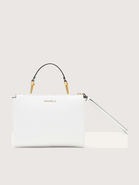 Arlettis Leather Women's Bag Shoulder White