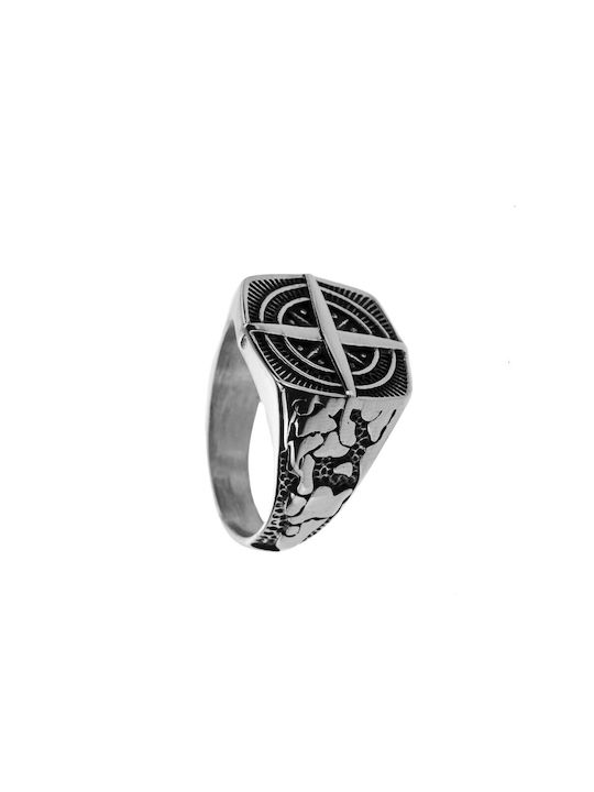 FantazyStores Herren Ring aus Stahl