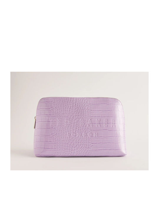 Ted Baker Damen Necessaire in Flieder Farbe 20cm