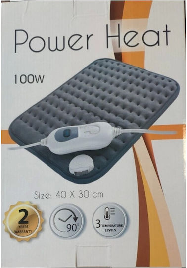 Alfa Care Power Heat General Use Heating Pad Gray 40x30cm