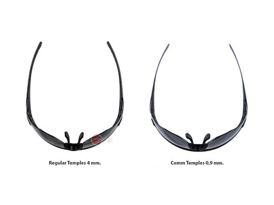 Wiley X Shooting Glasses Rogue Set of 3 Lenses with Anti-Scratch Coating, Anti-Glare & UV Protection Brown