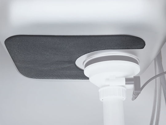 Grohe K 500 Drop-In Küchenspüle Inox Satiniert M116xB50cm Silber