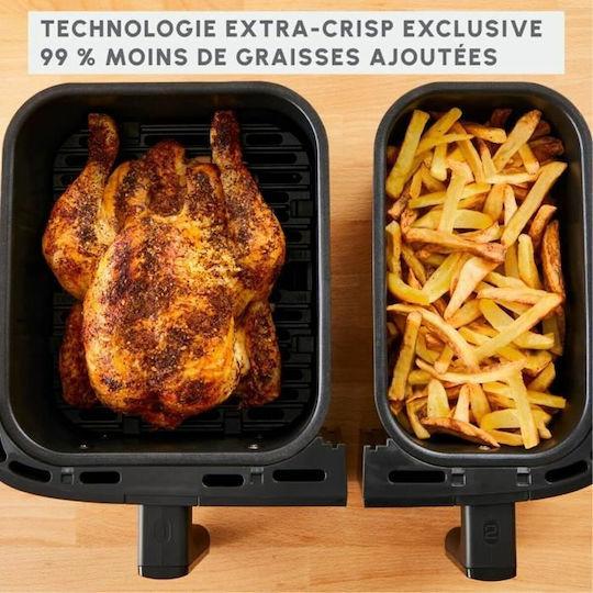 Moulinex Air Fryer 8lt Μαύρο EZ905B20