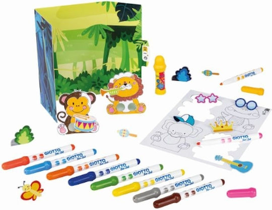 Giotto Ζωγραφική My Finger Puppets για Παιδιά 3+ Ετών 16τμχ