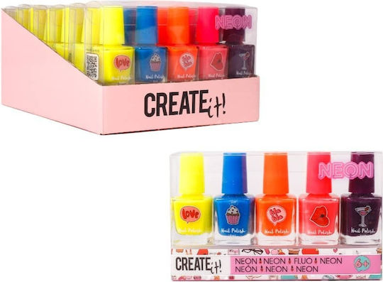 Create it! Create It! Kinder-Nagellacke 5 Stück