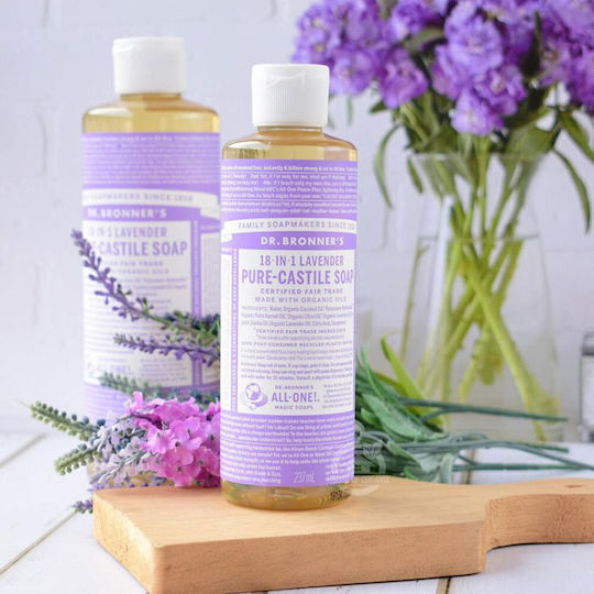 Dr Bronner's Pure-Castile Течен Душ Гел Релаксиращ 237ml