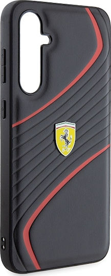 Ferrari Carbon Back Cover Πλαστικό Μαύρο (Galaxy S23 FE)