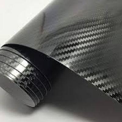 Adhesive Film for Car Carbon in Black Colour