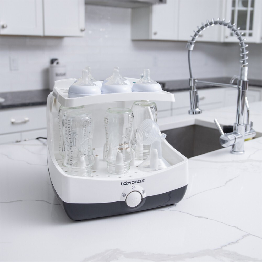 Baby Brezza Electric Sterilizator pentru copii pentru 6 Biberoane
