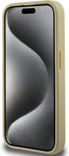 Hello Kitty Back Cover Plastic Gold (iPhone 14 Pro Max)