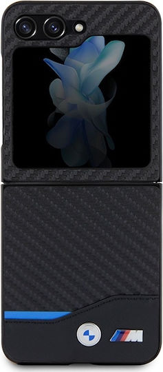 BMW Back Cover Δερμάτινο Μαύρο (Galaxy Z Flip5)