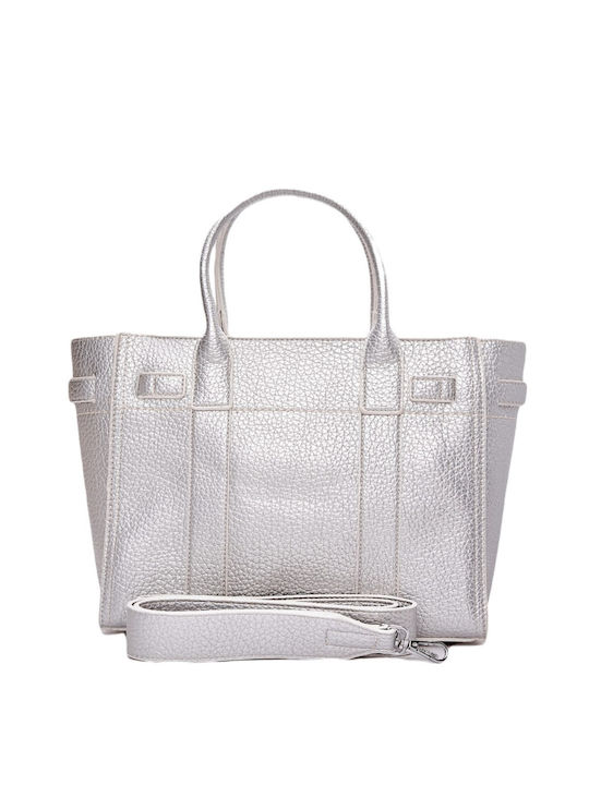 Bag to Bag Damen Tasche Hand Silber