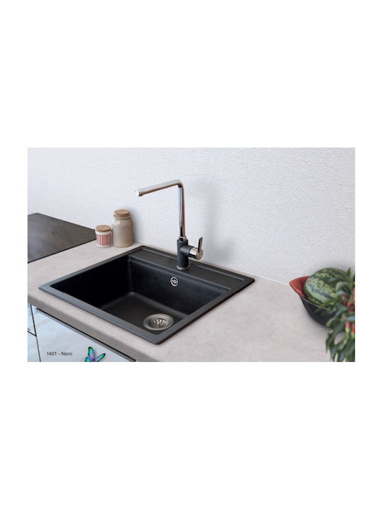 Schock Drop-In Chiuvetă din Granit Sintetic L49xW51cm Everest Cristalite