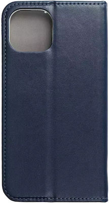 Techwave Smart Leather Leather Book Navy Blue (iPhone 13)