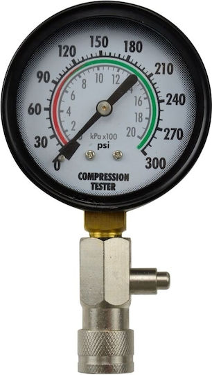 Compressor Pressure Gauge Gasoline Engines Geko 3-20bar 30 Cm