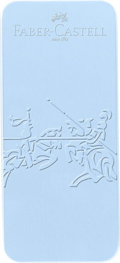 Faber-Castell Grip Σετ Στυλό Ballpoint Medium με Πένα Medium από Ατσάλι Γαλάζιο