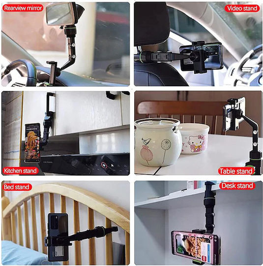Wolulu As-50478 Multifunction Universal Car Rearview Mirror Phone Holder
