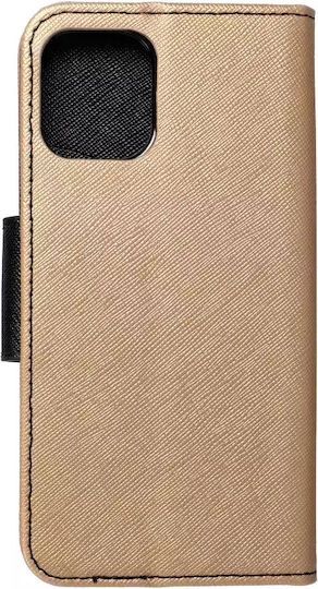 Techwave Wallet Leather Gold (iPhone 12 mini)