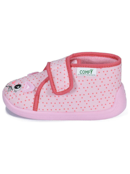 Comfy Anatomisch Kinderhausschuhe Rosa