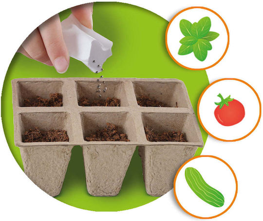Ses Creative Construction Toy Vegetable Greenhouse for Children 5+ years+ Years