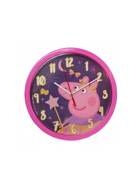 Kids Licensing Детски стенен часовник Peppa Pig