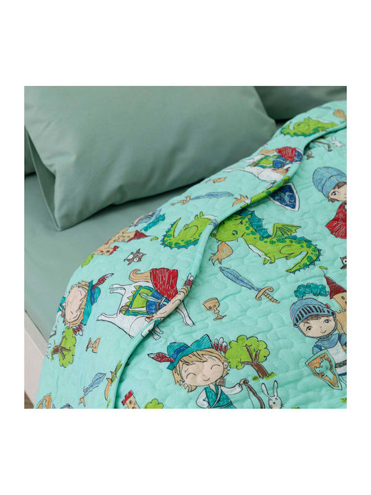 Borea Cotton Baby Quilt Knight Π-8 110x140cm Veraman