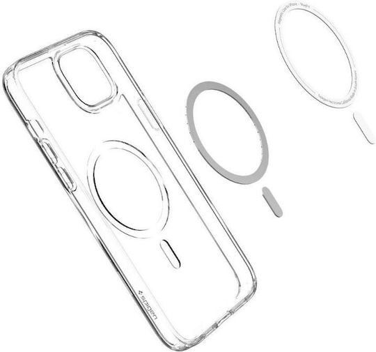 Spigen Ultra Hybrid MagFit Back Cover Πλαστικό 2mm Λευκό (iPhone 14)