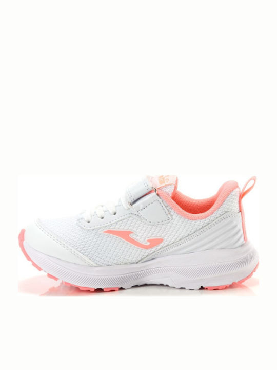 Αθλητικά Παιδικά Παπούτσια Running με Σκρατς Λευκά