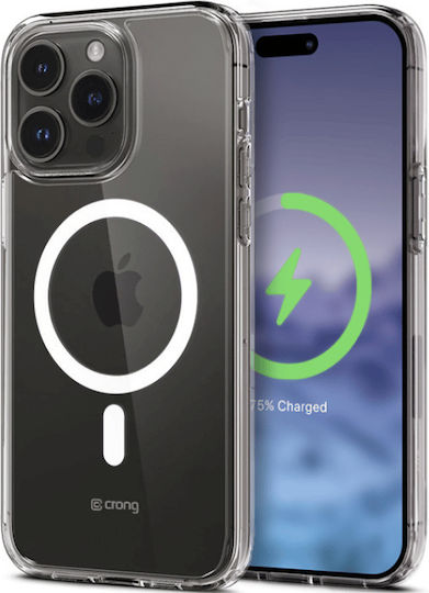 Crong Back Cover Silicone Transparent (iPhone 15 Pro Max)