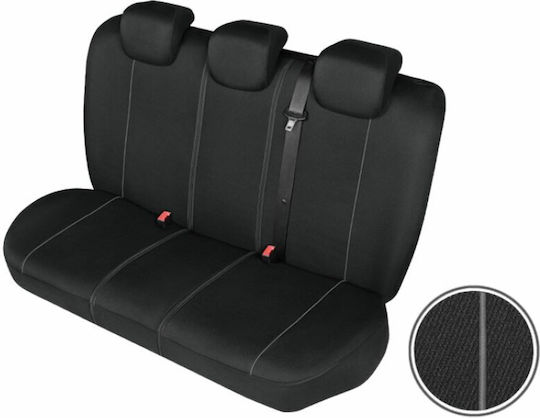 Solid Lux Super Rear Back Seat Covers Size L Xl