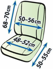 Car Seat Covers Delivery Van Practical Eco Leather Dv1 L 1seat