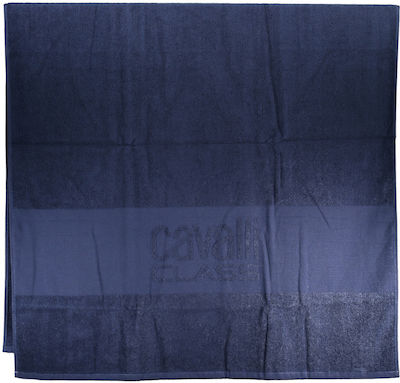 Cavalli Class Men's Beach Towel Blue Qxh01irw006_bl04926