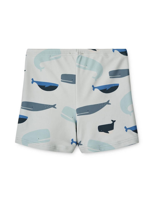 Liewood Children's Swimsuit Shorts Sun Protection Cloud Blue