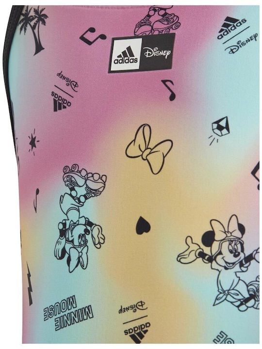 Adidas Παιδικό Ολόσωμο Μαγιό X Disney Minnie On Roller Skates Swimsuit It8617