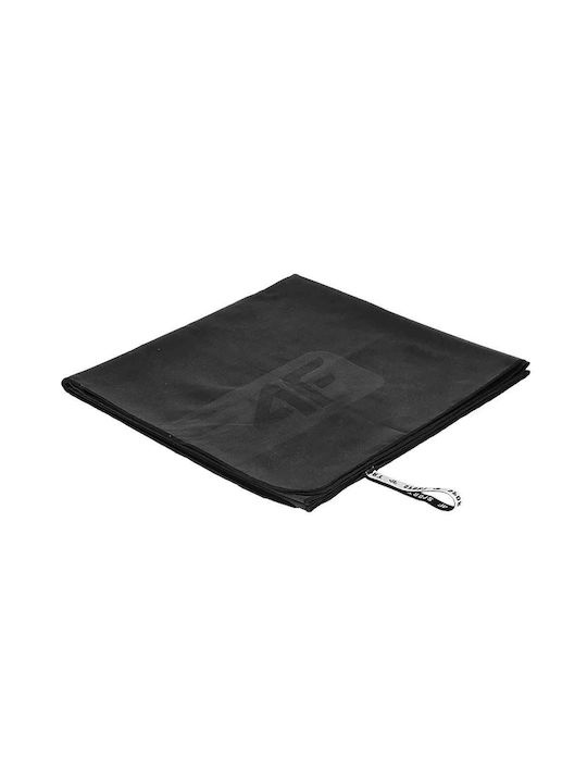 4F Microfiber Black Gym Towel 80x170cm