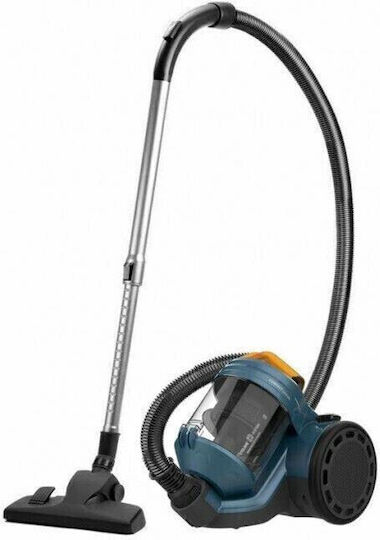 Taurus Homeland Cyclone Staubsauger 800W Beutellos 2Es Blau