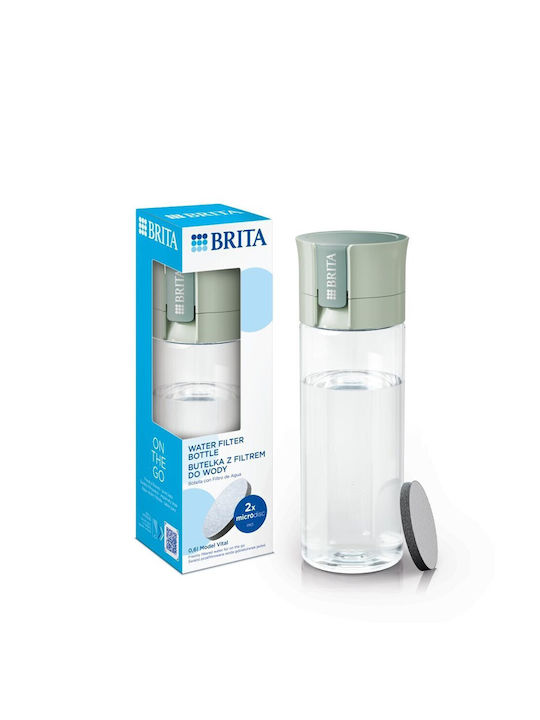Brita Vital Sport Water Bottle with Filter 600ml Green