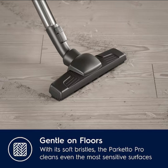 Electrolux EB61A5UG Ηλεκτρική Σκούπα 750W με Σακούλα 3.5lt Γκρι