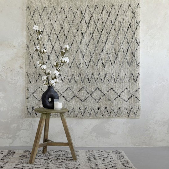 Nima Nadim Covor Rectangular Bumbac Ecru