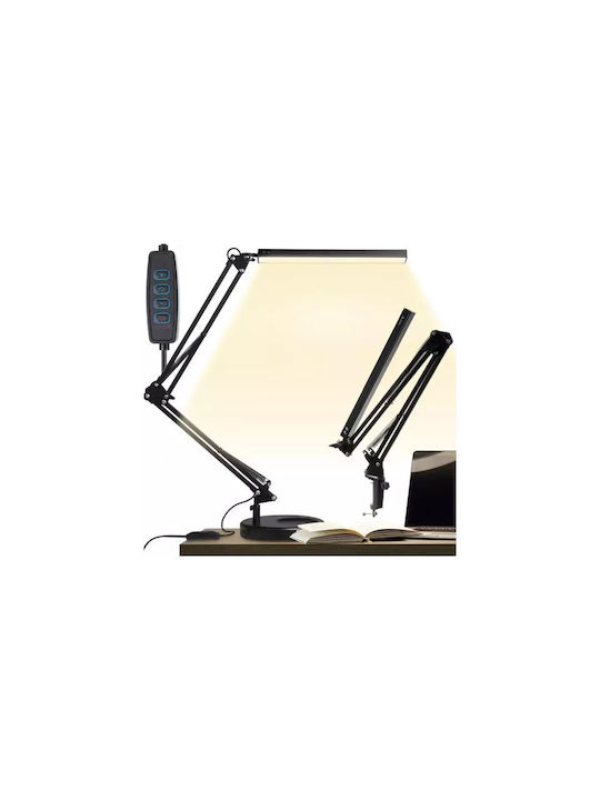 Izoxis LED Office Lamp in Black Color