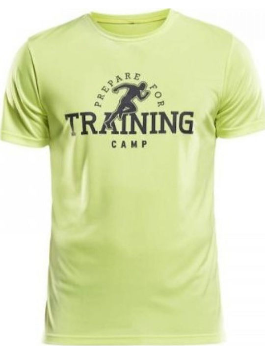 Sportliches T-Shirt Yellow