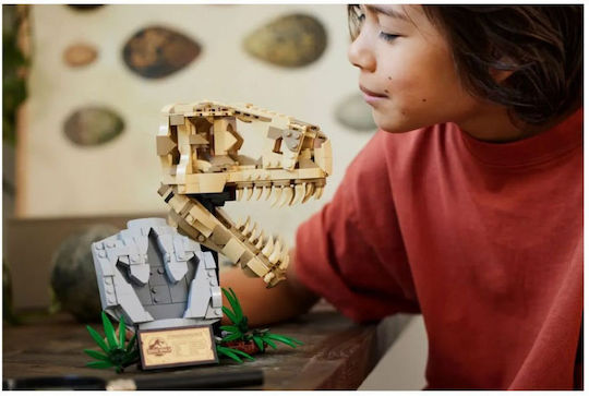LEGO Jurassic World Dinosaur Fossils T Rex Skull for Ages 9+