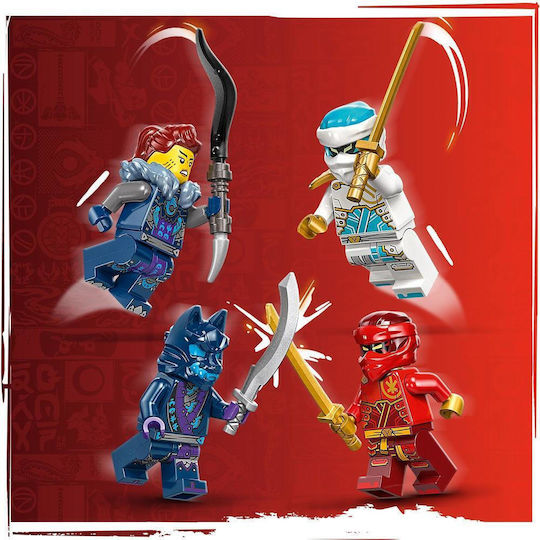 LEGO Ninjago Kai's Elemental Fire Mech for Ages 7+ 322 Pieces