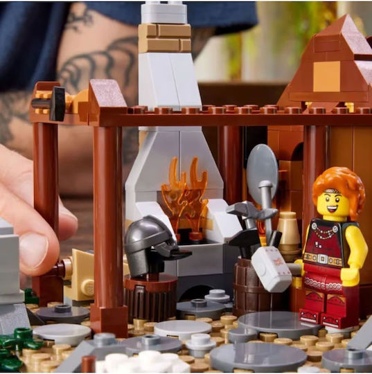 LEGO Idei Viking Village Pentru 18+ Ani 2103 Bucăți