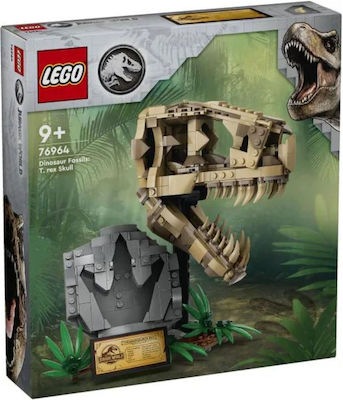 Lego Jurassic World Dinosaur Fossils T Rex Skull pentru 9+ ani