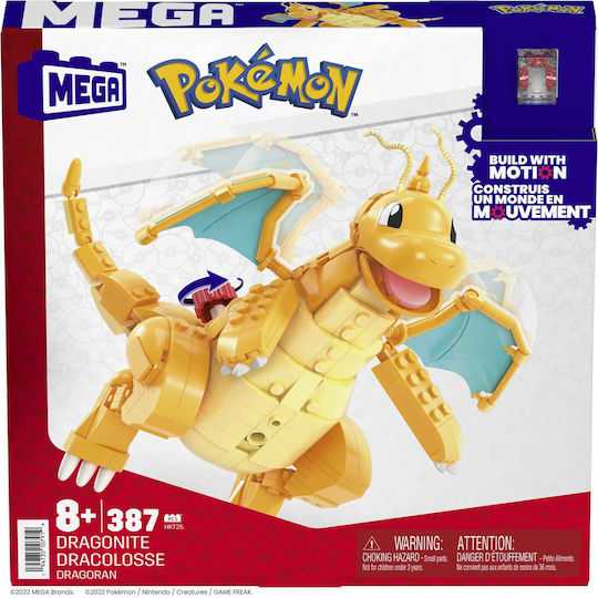 Mega Bloks Dragonite Bauklötze für 8+ Jahre 387 Stück