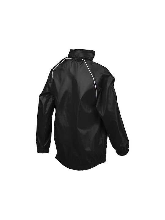 Lotto Kids Casual Jacket Short Windproof Black