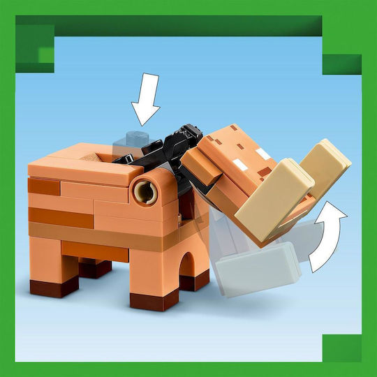 LEGO Minecraft The Nether Portal Ambush για 8+ Ετών