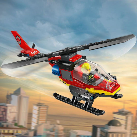 LEGO City Fire Rescue Helicopter για 5+ Ετών